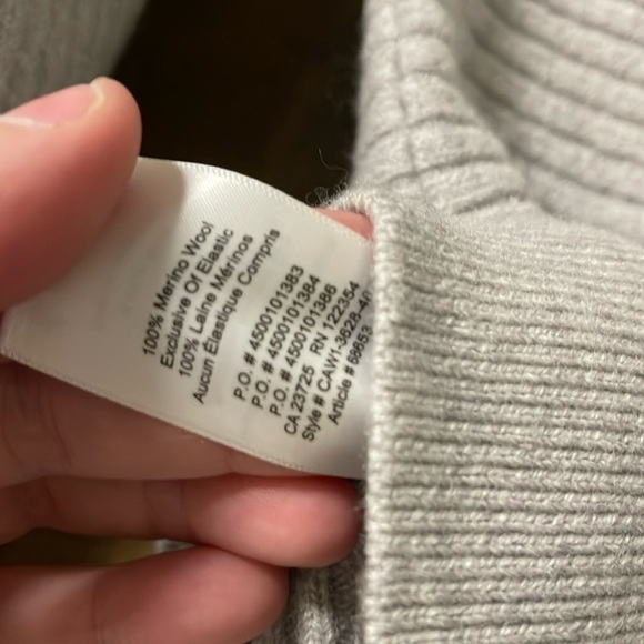 Babaton Aritzia Ribbed Knit Boatneck Merino Wool Sweater Size Small - Picture 7 of 7